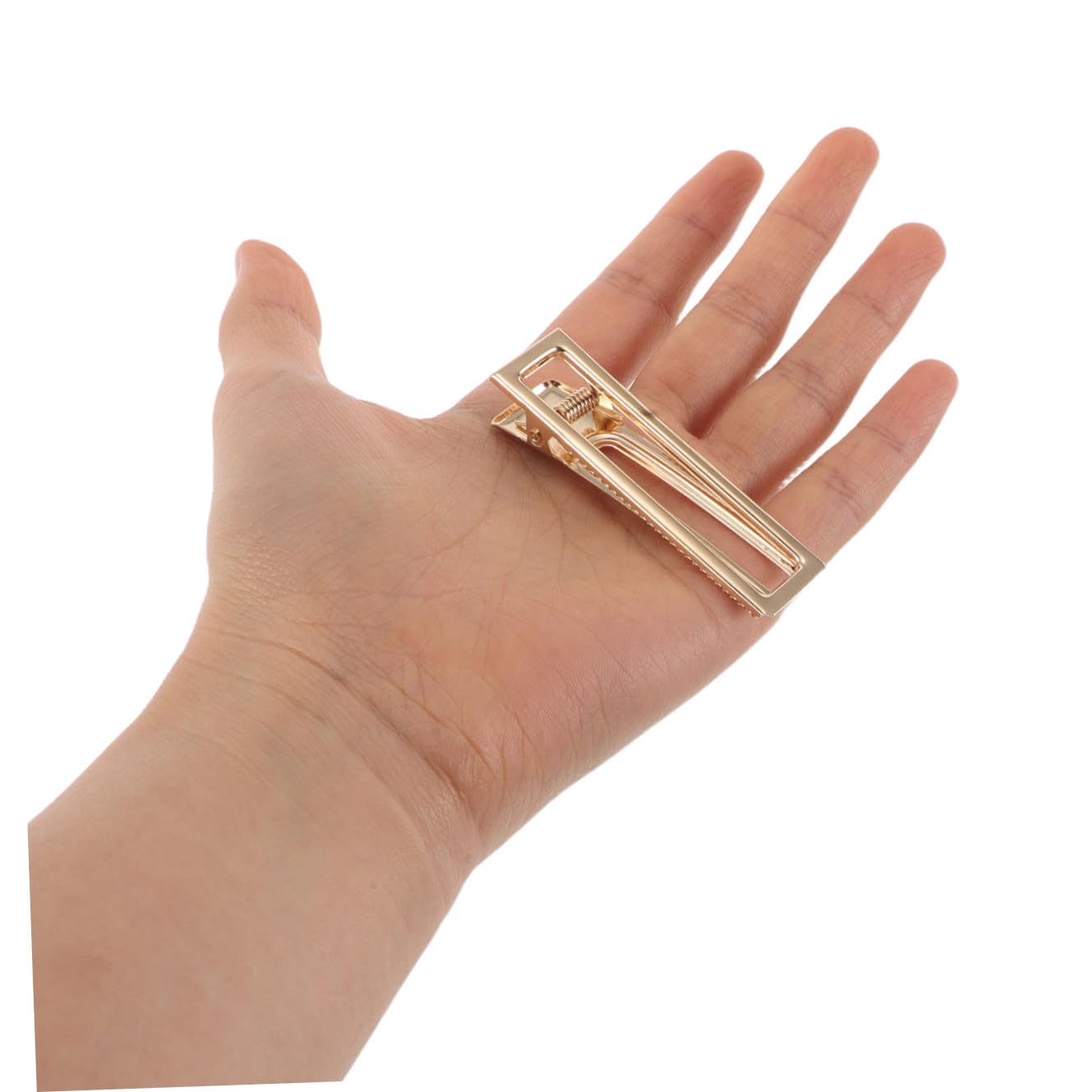 60 pezzi Clip Capelli Alligatore Metallo Dorato Fermagli Resistenti per Donna Ragazza Accessori DIY Styling Hairpin