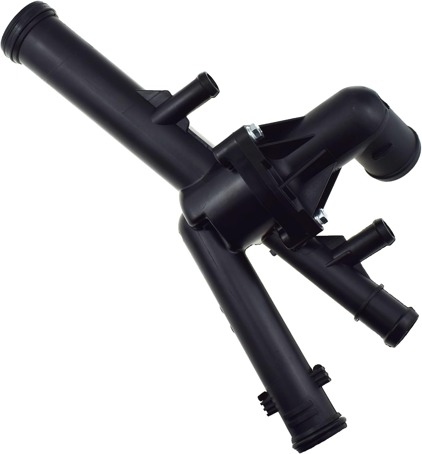 Engine Thermostat Housing Fit for Audi Q7 Porsche Cayenne Skoda Superb VW Touareg 3.6L 03H121117A 95510606000 03H121117B