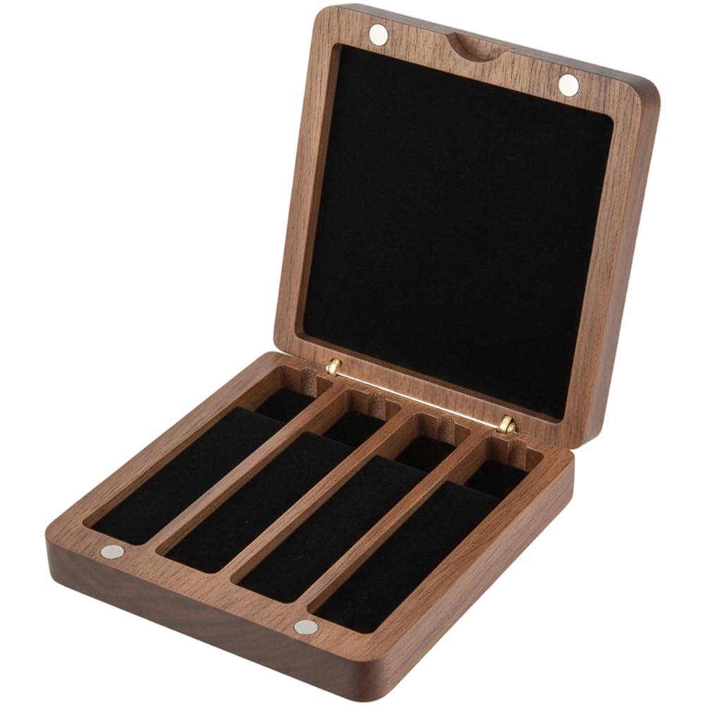 Étui de clarinette de saxophone en bois antichoc contre l'humidité