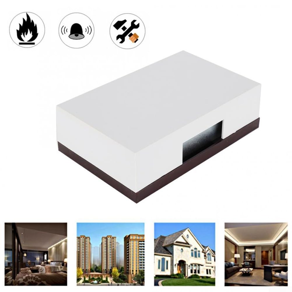 Il campanello cablato a prova di fuoco ABS Shell 220V garantisce la sicurezza mentre migliora il tuo arredamento per case/hotel