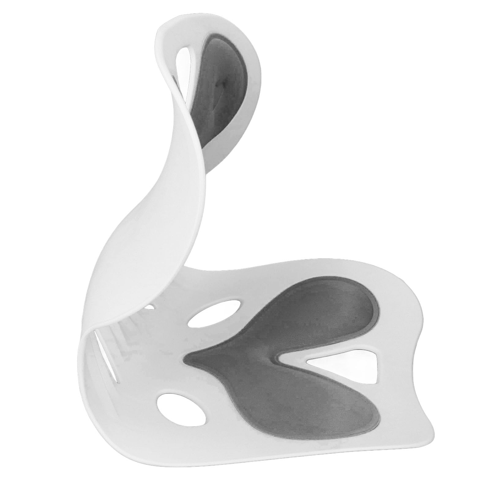 Cojín de Postura de Soporte de Cintura, Soporte Lumbar para Silla Correctora de Postura para Automóvil (Grey)