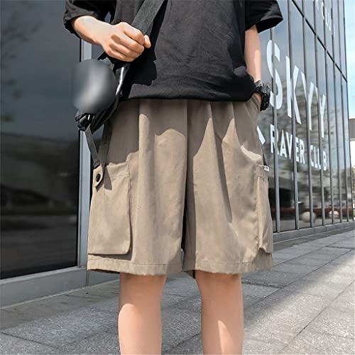 Short de travail kaki homme pantalon droit léger été respirant