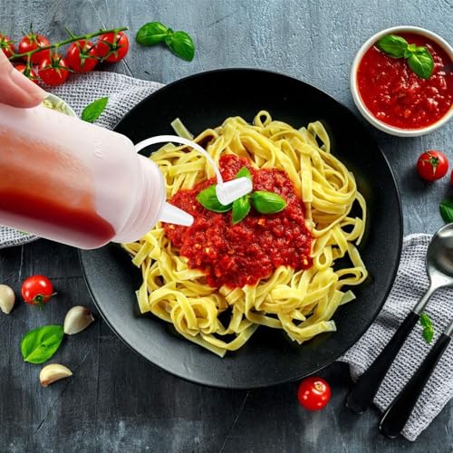 Image of Food grade, bpa free, non toxic, plastic Tasty ketchup Sauce bottle /Squeeze Bottle For Ketchup, iceing, cream, chutney, sauses oil etc (1000 ML)