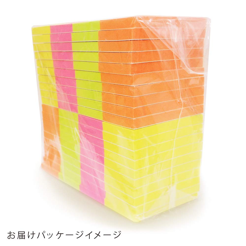 Amazon.co.jp: エヒメ紙工 台紙付きふせん紙 4色セット 20冊パック