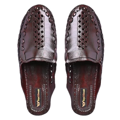 Image of Kolhapuri Chappal for Men| Kolhapuri Slippers for Men| kolapuri chapal Men| Leather Slippers for Men| Leather Chappal for Men-CS-AB-Parent A13
