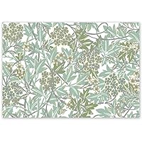 SIGNWIN Wall Mural Flower Pattern Removable Self-Adhesive Wallpaper Wall Decoration for Bedroom Living Room - 66x96 inches