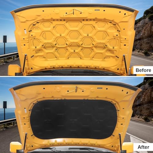 Tapis d'isolation capot Ford Bronco contre la chaleur et le bruit - 3