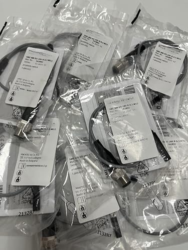 Sensor de proximidad SMT-8M-A-NO-24V con cable de 5 metros y extremo libre, 10 unidades 4