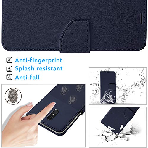 N NEWTOP Cover Compatibile per LG Q7, HQ Lateral