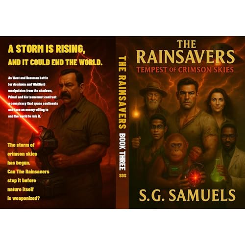 The Rainsavers: Tempest of the Crimson Skies Audiolibro Por Steven Samuels arte de portada