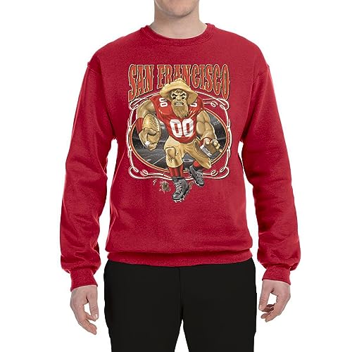 Wild Bobby San Francisco Fan SF Fantasy Football Sports Mens Womens Crewneck Sweatshirt3