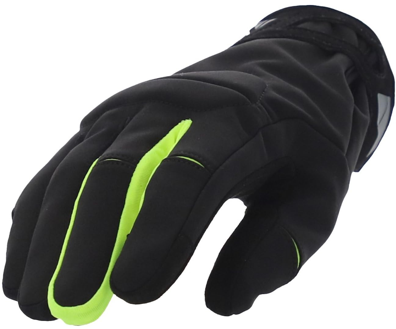 Acerbis Men's Black/Yellow Urban Wp2 Motorcycle Gloves