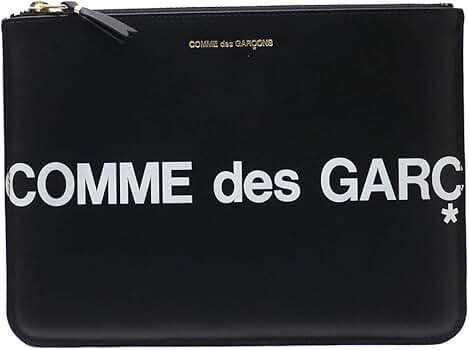 コムデギャルソン　COMME des GARÇONS　クラッチバッグ ブラック 送関込 COMME des GARCONS レザークラッチバッグ ブラック