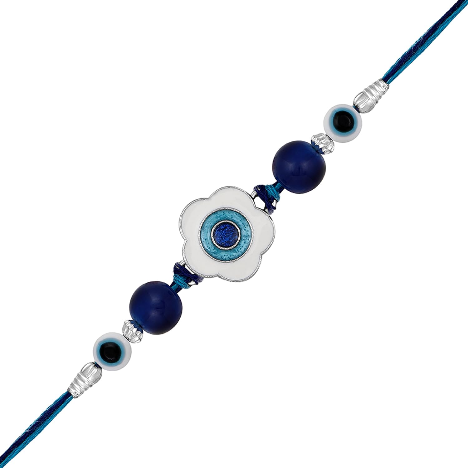 See full amazon price history chart for Mahi Rhodium Plated Blue and White Meenakari Work Floral Evil Eye Rakhi for Brother (RA1100730R) Mahi Rhodium Plated Blue and White Meenakari Work Floral Evil Eye Rakhi for Brother (RA1100730R) (B0C9MMDQNG) Amazon Price History, Amazon Price Tracker