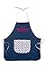 barbacado Fartuch dziecięcy, fartuch dziecięcy 3-6 lat fartuch dla dzieci, denim - Bleu Jeans et Liberty