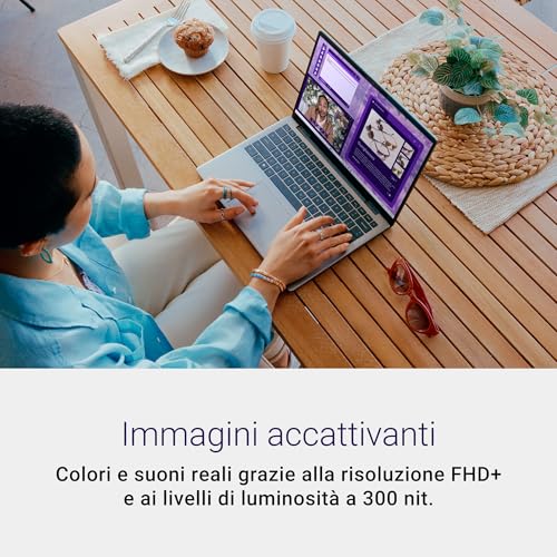 Inspiron 14 (5441) Copilot+ PC Laptop 14" FHD+ 60 Hz, Snapdragon X Plus, Qualcomm Adreno, 16GB RAM, 512GB SSD, Windows 11 Home, Tastiera retroilluminata italiana - Titan Grey - Notebook - Immagine 7