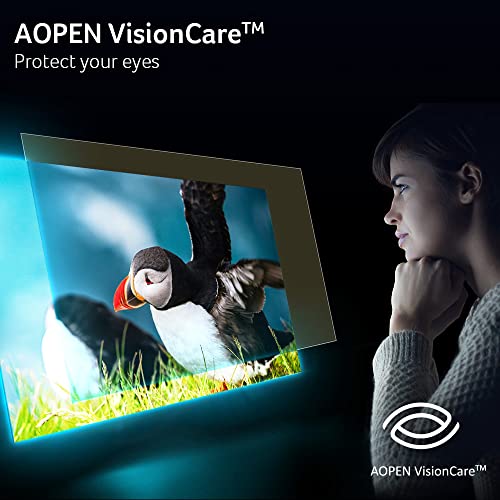 Image of AOPEN by Acer 31.5 Inch 4K UHD ZeroFrame Home & Office Monitor | AMD FreeSync | Ultra-Thin Stylish Design | HDR 10 | 4ms G to G | Low Blue Light | Tilt | DP 1.2 & 2 x HDMI 2.0