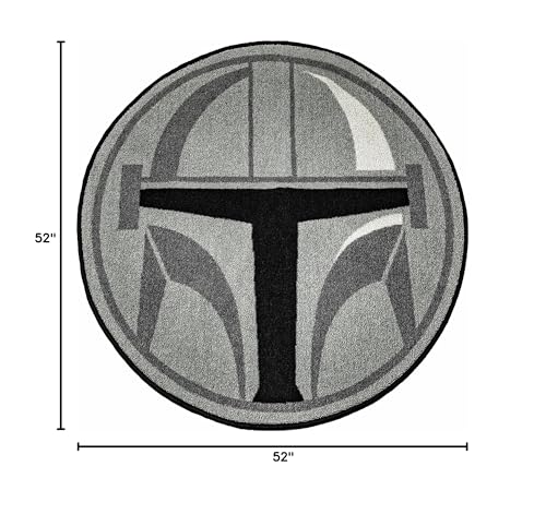 Tapete redondo Mandalorian Ukonic 52 pulgadas miniatura 3