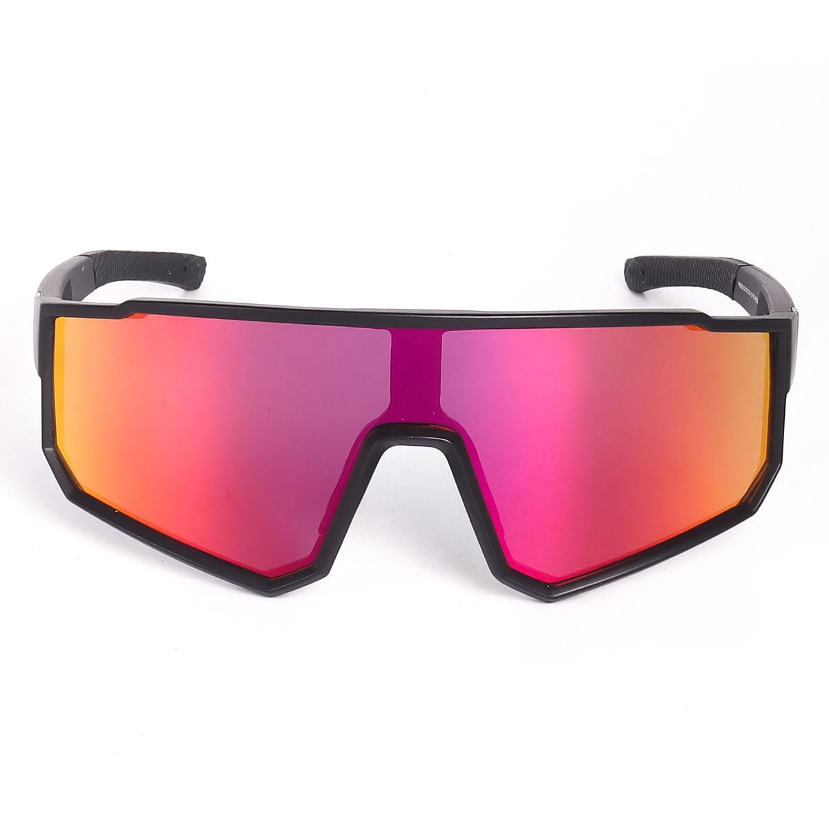 Dervin Gafas de sol de una sola pieza, gran tamaño, gafas de sol polarizadas para hombre y mujer, al aire libre, cricket, ciclismo, senderismo, pesca