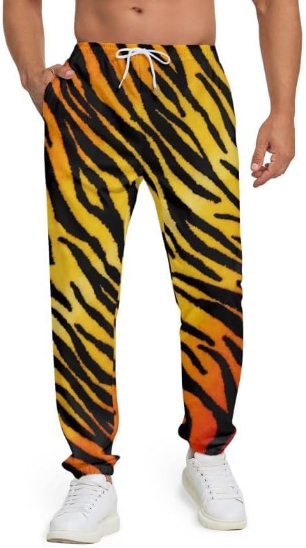 Mens Sweatpants Lounge Pants Comfy Jogger Pants Lightweight Casual Trousers with Pocket - Image 2