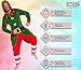 Funziez! Christmas Adult Onesie - Santa, Snowman, Elf Costume - Holiday One Piece Cosplay Suit for Adults, Women and Men Stocking Gift