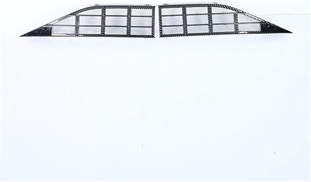 Car Front Bumper Grill Mesh Air Inlet Vent Guards Grille Net Protective Cover Compatible For BYD Sealion 7 EV 2024 2025 AccessoriesCarbon fiber pattern