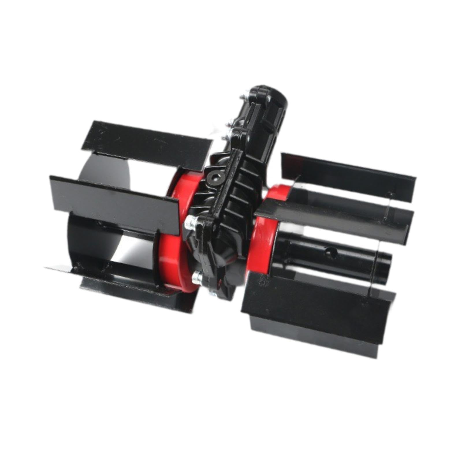 KESOTO Cabezal para Cultivador Rotatorio de Hierro para Desherbado Eficiente Herramienta Manual para Y Mezclar Suelo Accesorio para Cortacésped Y Prep, 34cmx15cm