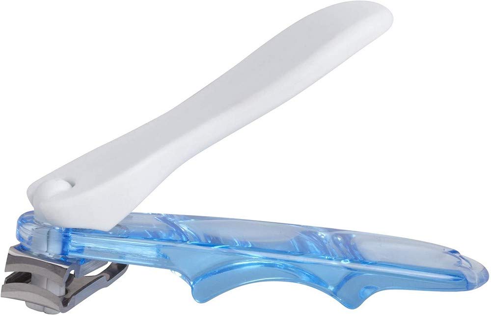Vitry Coupe-Ongles Transparent Levier Couleur Inox