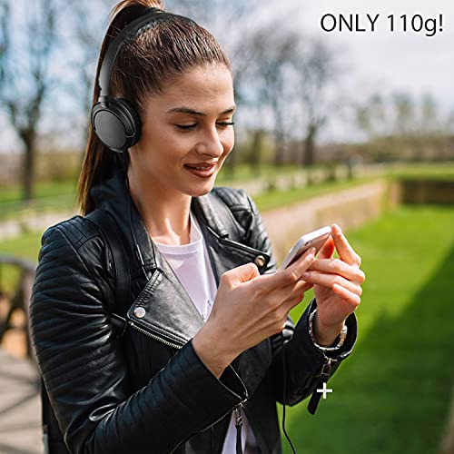 Avantree Superb Sound Wired On Ear-koptelefoon met microfoon, 1,5 m lang snoer voor volwassenen, studenten, kinderen… - Afbeelding 8