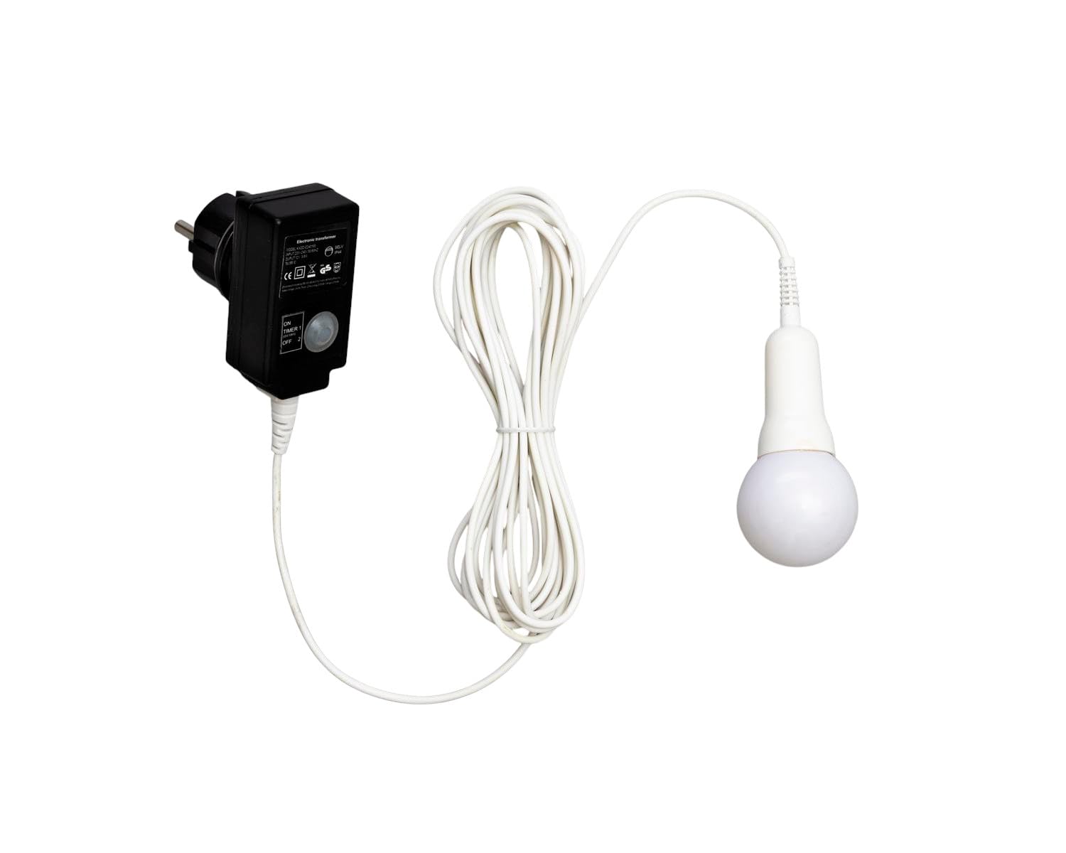 ZICOM LED Dekostern Weihnachtsstern Stern mit 18 Zacken wetterfest, gelb Ø 55cm Innen und Außen für Weihnachten, Hochzeiten, Party, Dekoration, Geschenkidee, 230V 50Hz, LxBxH 55x55x55cm