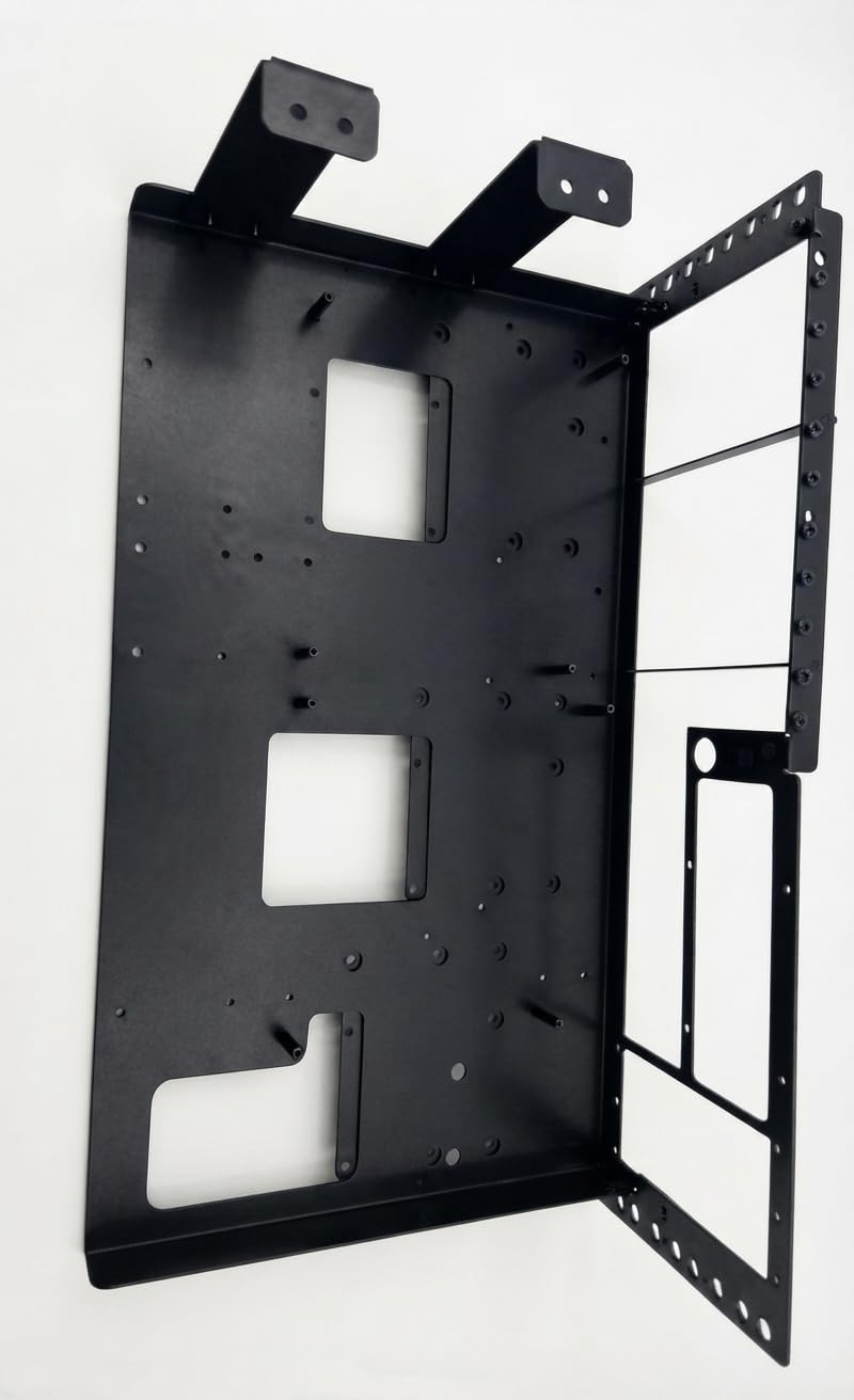 Boîtier serveur R-CASE 1 PRO double mITX RAL SFX 4U Boîtier AIR ouvert, 19 pouces RACK case, stockage, AIO 240 mm