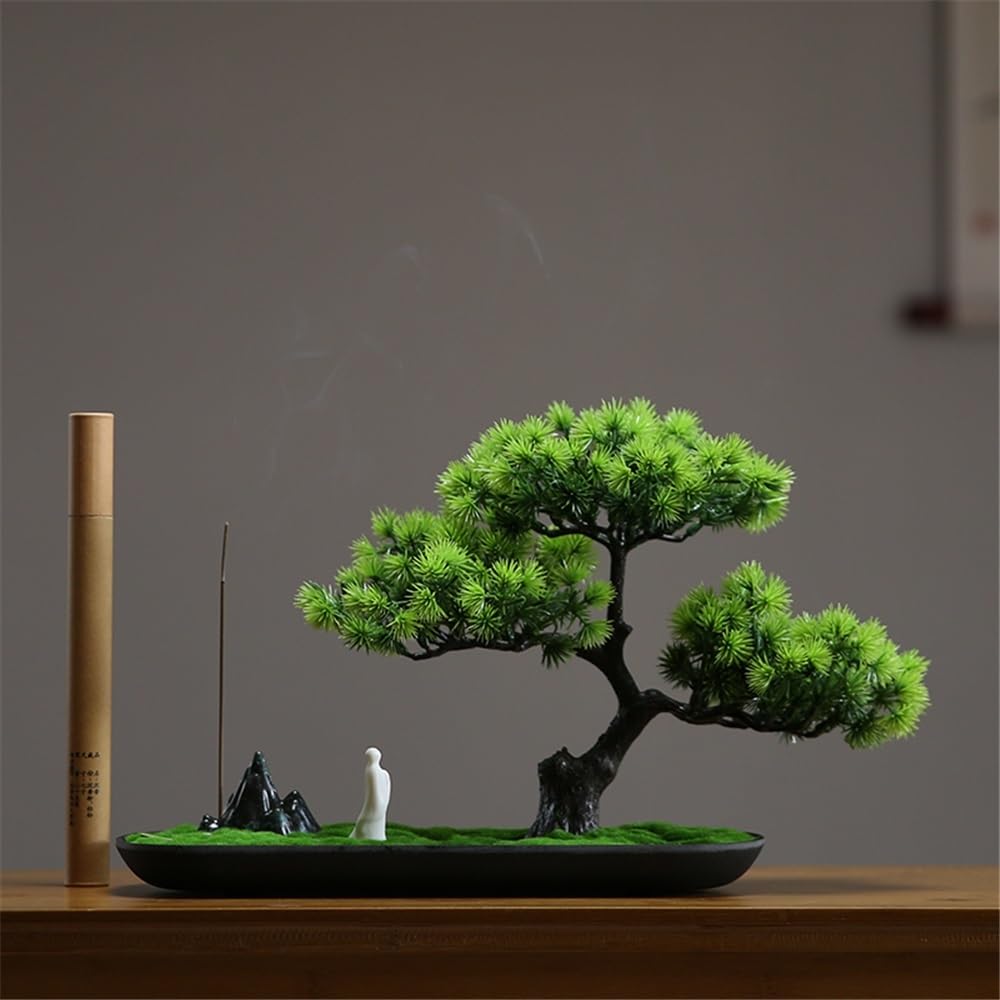 Amazon.de: SONGYL-20249 Baum knstlich Simulation Willkommen Kiefer Bonsai  Kreative Wigwam Grn Eingang Dekoration Home Hotel Micro Landschaft ...