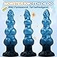 24.3cm Monster Dildo Fantasy Knoten Horse Dildo, XXL Analdildos Realistischer Animal Dog Pferdedildo Analspielzeug Groß Mit Starkem Saugnapf Analplug Sexspielzeug Diloschwanz Für Frauen Männer Sextoy