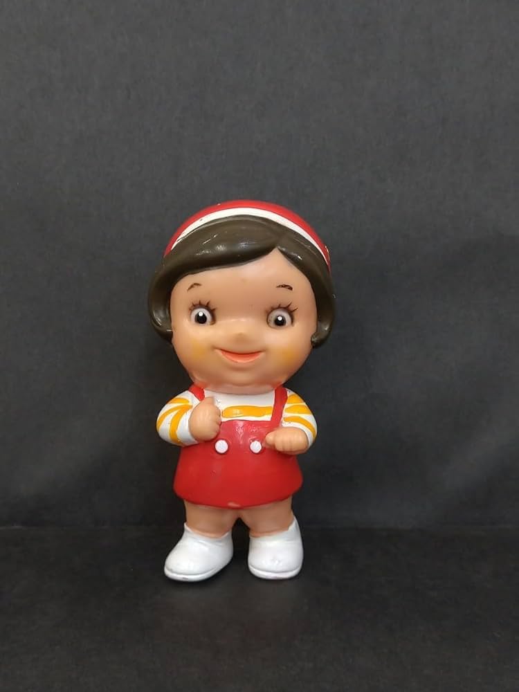 Amazon.co.jp: 当時物ソフビ人形 かぜにルル 三共製薬 榊原郁恵 昭和