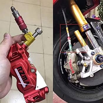 Stainless Steel Motorcycle AN3 3AN Front Brake Fluid Quick Removal