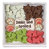 Wufers Spoiled Dog Gift Box | Dog Treats for Small Dogs | Handmade Hand-Decorated |Made with Locally Sourced Ingredients