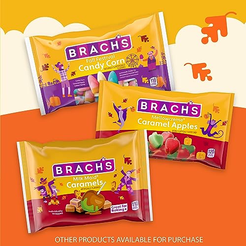 Brach&amp;#039;s Milk Maid Caramels, Halloween Candy, 10 oz Bag (Pack of 3) - image 4