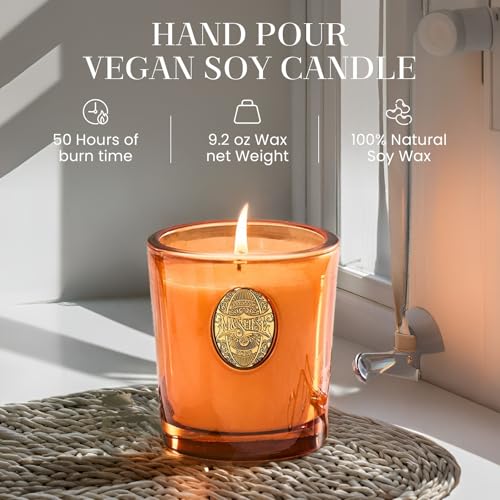 MSENSE-Natural-Soy-Wax-Orange-Goji-Scented-Aromatherapy-Candle-Gift-for-Women-and-Men-92-oz-50-Hours-Burn-Time-Neon-Orange-Luxury-Home-Scented-and-Home-Decor MSENSE Natural Soy Wax Orange Goji Scented Aromatherapy Candle Gift for Women and Men 92 oz 50 Hours Burn Time Neon Orange Luxury Home Scented and Home Decor