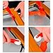 TorSor 2 Pack Rubber Edge Trim Install Tool Set Seal Strip Setting Stick Closing Roller for Automotive Weather Stripping Car Windshield Weatherstrip Boat RV Truck Home Window Screen Door Installation