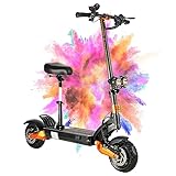 MetaMoov ZO08 Electric Scooter, 3000W Dual Motors Scooter for Adults Up to 45 MPH Fast Speed, 56 Miles Long Range, Dual Disk Brake Dual Suspension 10