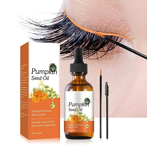 Hocossy Olio di semi di zucca per capelli, olio