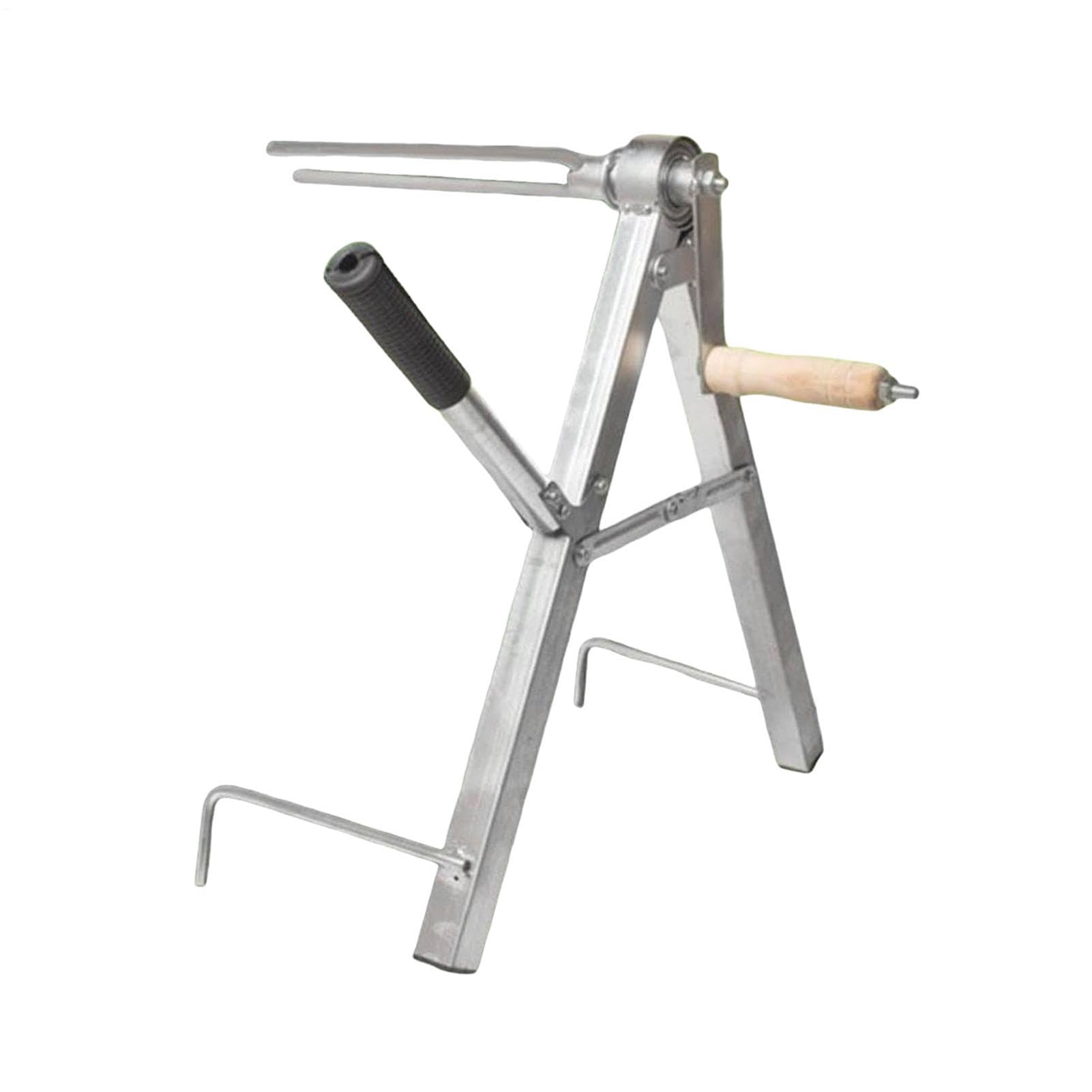 Carrete para manguera de jardín Soporte Plegable Resistente Antideslizante | Enrollador de Manguera para Exterior para Jardín, Garaje, Taller, Césped, Grifo y Piscina