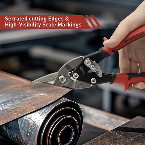 Image of 10 Inch Aviation Tin Snips, Scissors for Cutting Metal Sheet