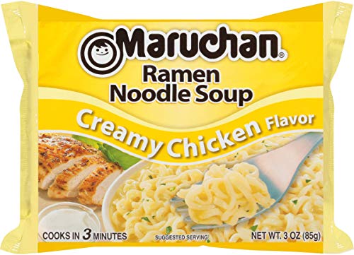 Maruchan Ramen Noodle Soup Variety, 7 Flavors, 3 Ounce Single Servings (Pack of 24) with By The Cup Chopsticks - Image 6