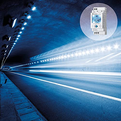 Finder 12.81.8.230.0000 ASTRO-Zeitschaltuhr mit Astroprogramm 1 Kanal NFC