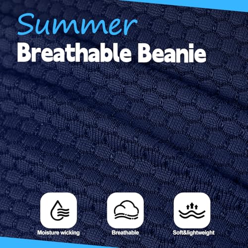 Image of JenPen Cooling Skull Cap for Men Women, Breathable 3D Mesh Quick Dry Helmet Liner, Summer Sweat Wicking Running Cycling Cap
