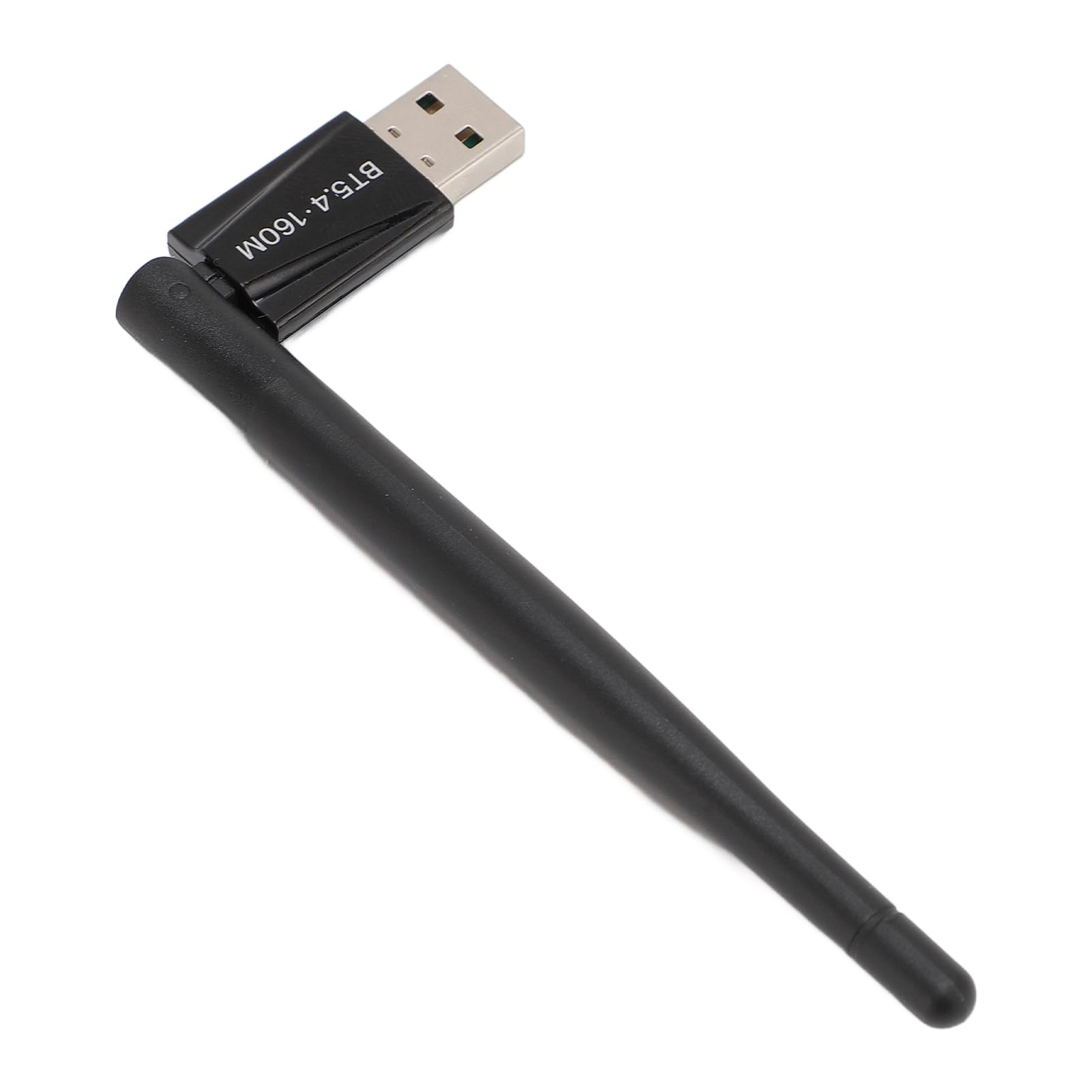 Long Range USB Bluetooth5.4 Adapter, 2.4GHz 160m USB Bluetooth Dongle for Desktop PC, Cordless Transfer for Mouse Keyboard Headphones Speakers