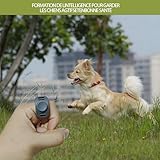 ZhongShuang 2 Stück,Klicker Hund, Finger Clicker, Klicker zur Hundeerziehung, Praktisches Hundetraining-Zubehör als Fingerring-Clicker Hund für Hunde