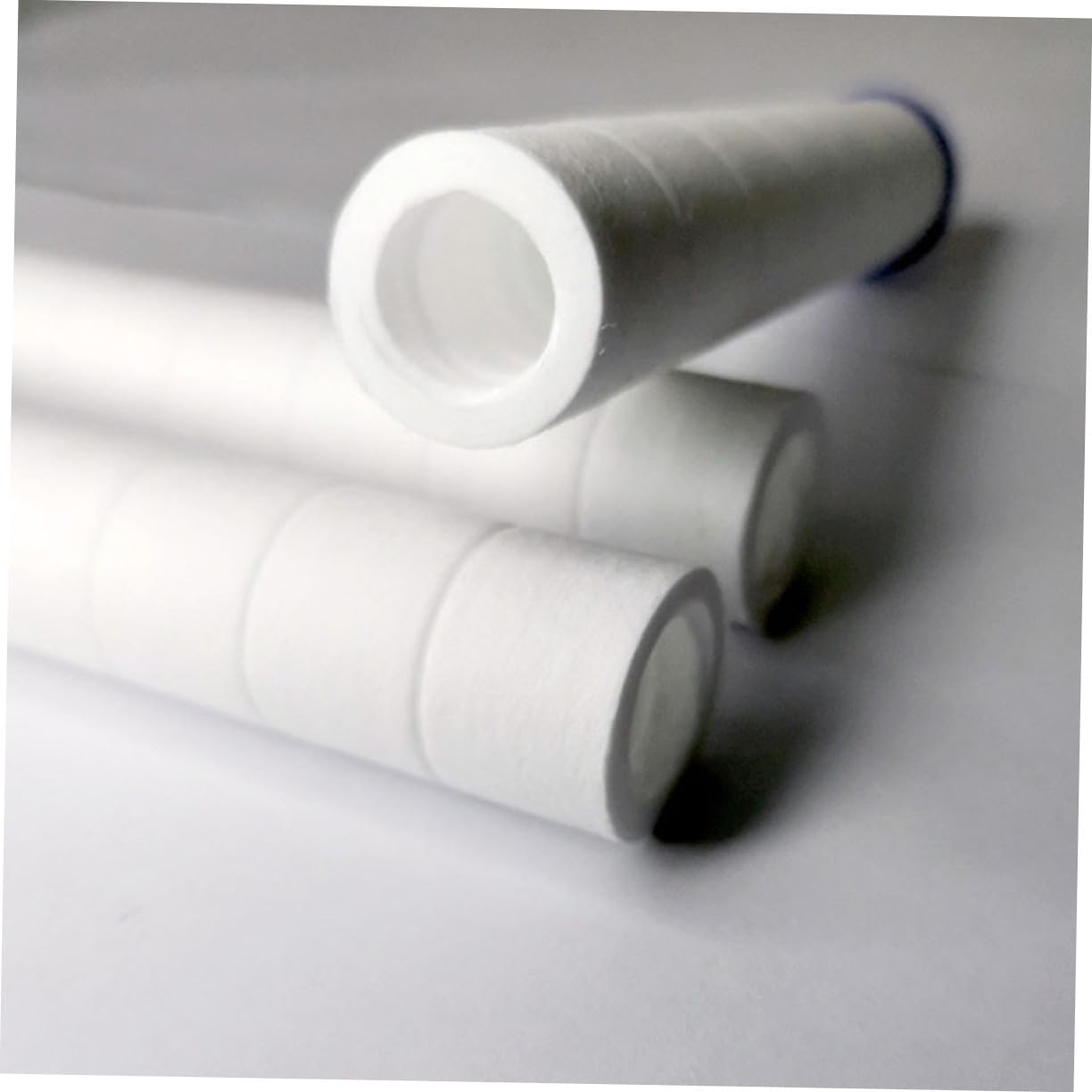 Paquete de 5 filtros de ducha de alta presión, filtros de baño reemplazables con núcleo de algodón PP para eliminar impurezas de agua dura y cartuchos de fácil limpieza para duchas refrescantes