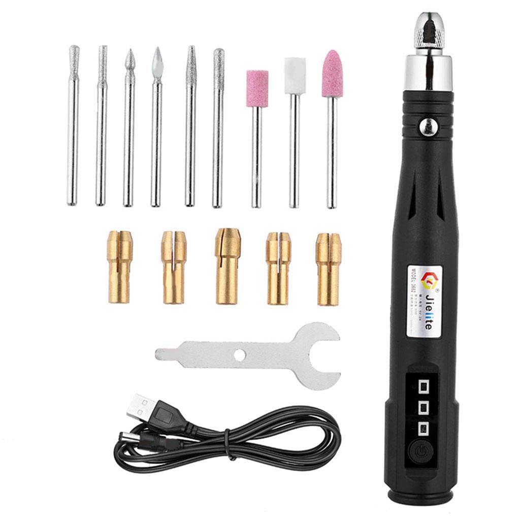 5000pcs 5000-15000r/min Mini Electric Grinder Drill Manicure Gr | 5000-15000r/min Mini Electric Grinder Drill Manicure Grinding Rotary Tool Package A ABS And Mertal-image-22